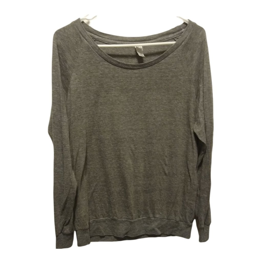 Alternative Earth XL Gray Long Sleeve Shirt